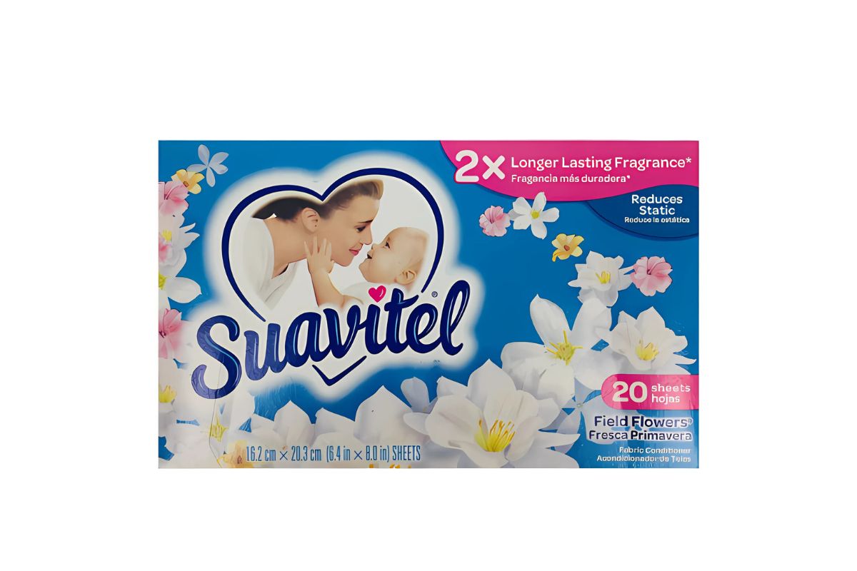 Suavitel Dryer Sheets Field Flowers image