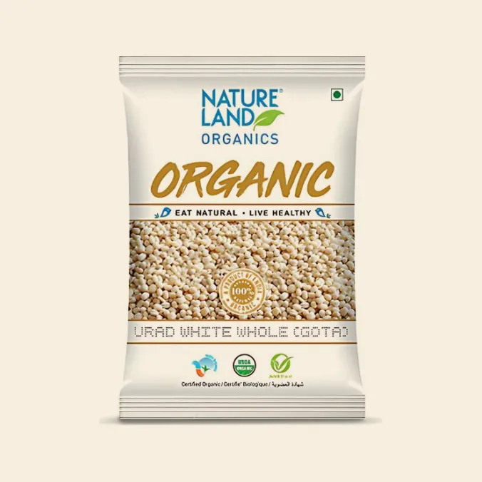 Organic Urad Gota (Washed Whole)