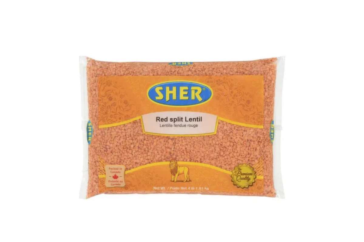 Sher Red Masoor Split