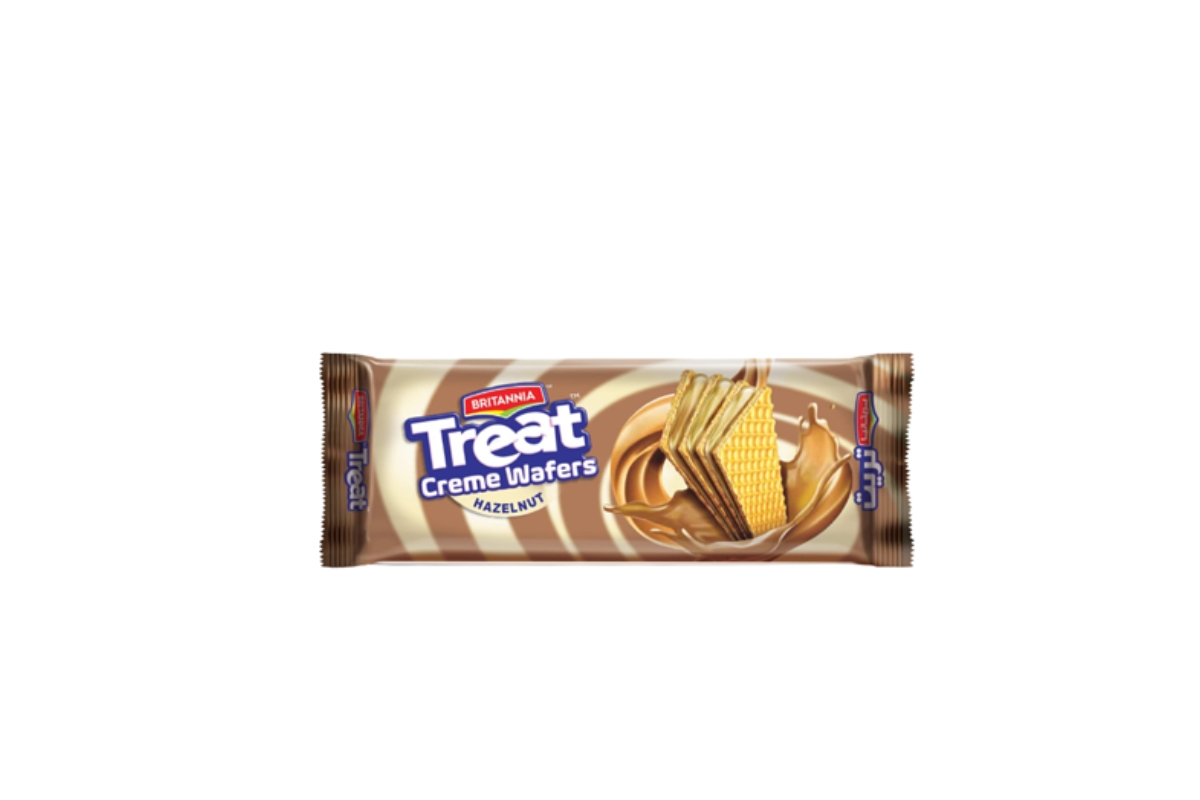 Britannia Treat Hazelnut Creme Wafers (BB 01-Jan-2025) image