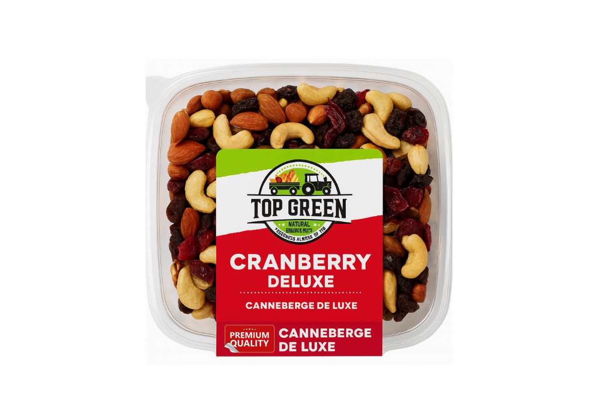 Top Green Cranberry Deluxe
