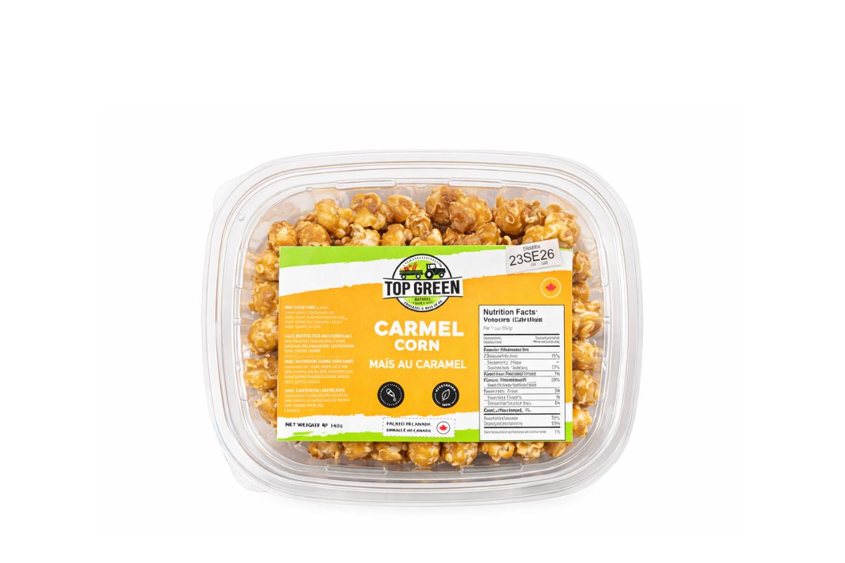Top Green Carmel Pop Corn image