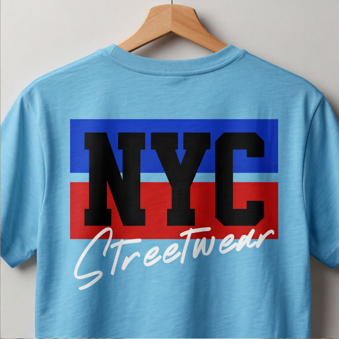 NYC Streetwear | Unisex Heavy Cotton Graphic T-Shirt image