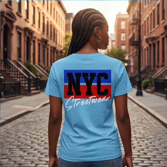 NYC Streetwear | Unisex Heavy Cotton Graphic T-Shirt image