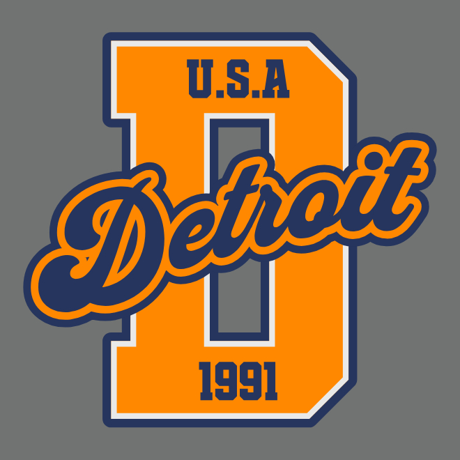 Detroit Varsity Club | Unisex Heavy Cotton Graphic T-Shirt