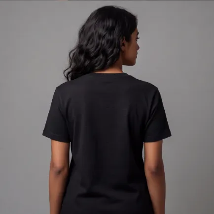 Black Heavy Cotton Short Sleeve T-Shirt image