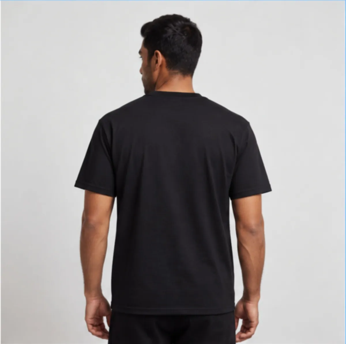 Black DryBlend Gym Short Sleeve T-Shirt image