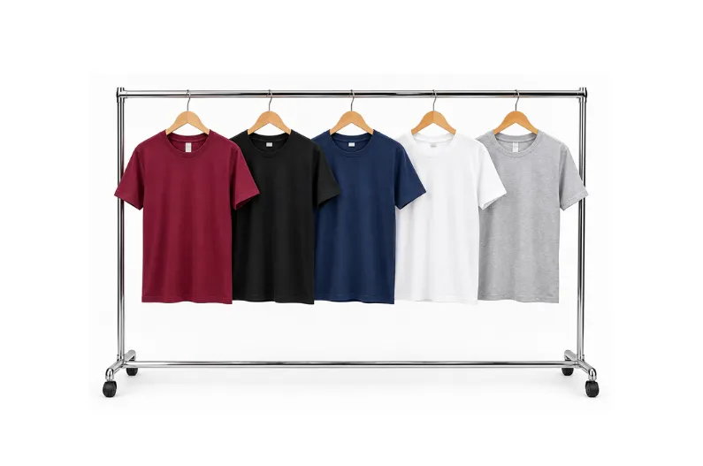 Plain Cotton T-Shirts Multi-Colour Pack image