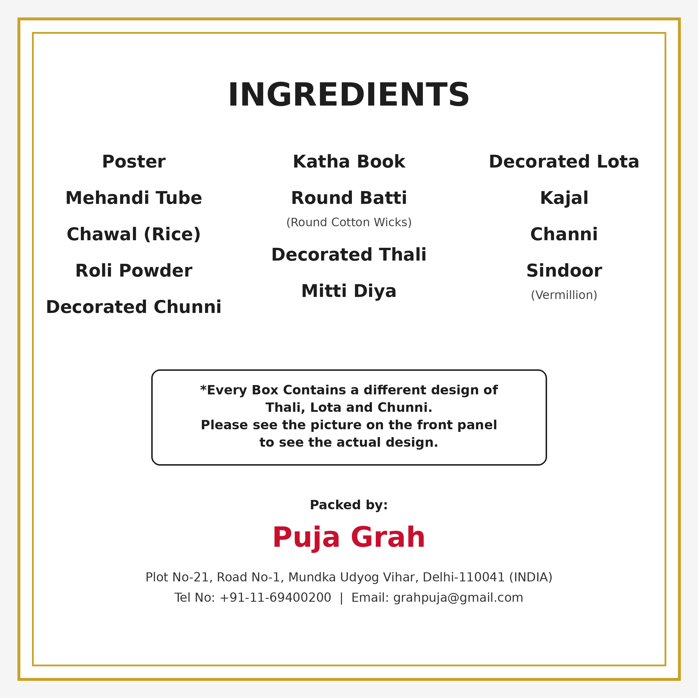 Karwachauth Pooja Samagri Kit image