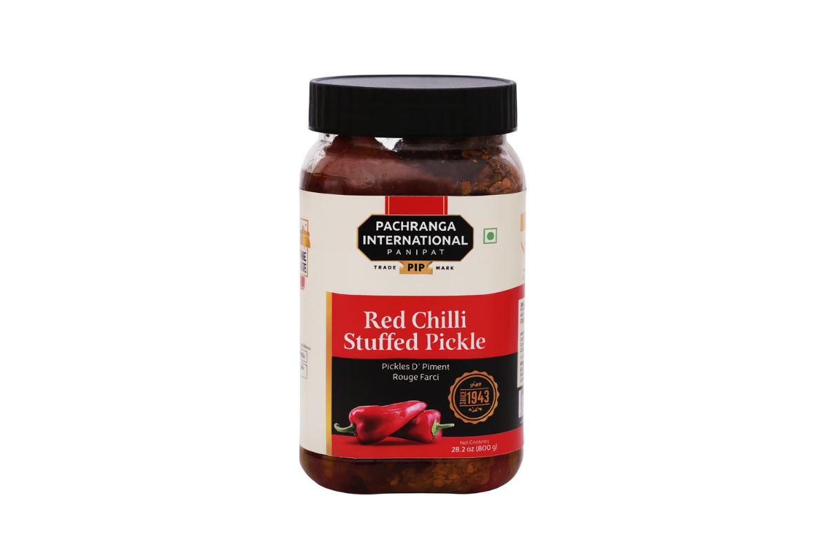 Pachranga Red Chillies Pickle(Stuffed)