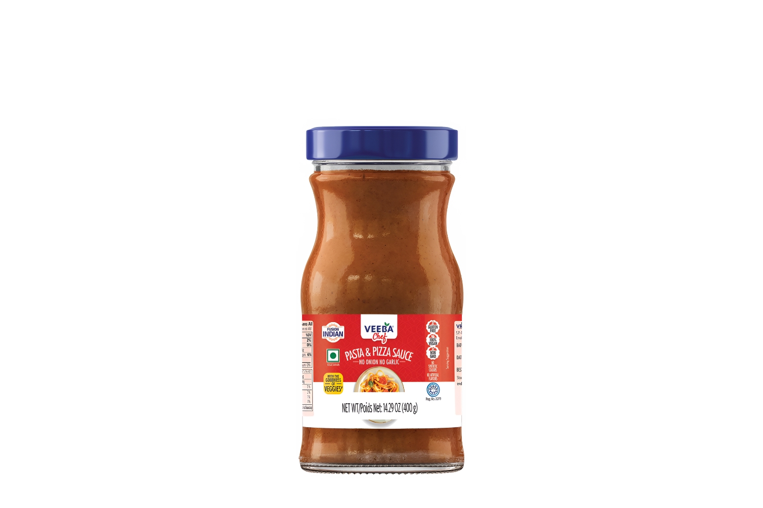 Veeba Pasta Pizza Sauce (no garlic & onion) image