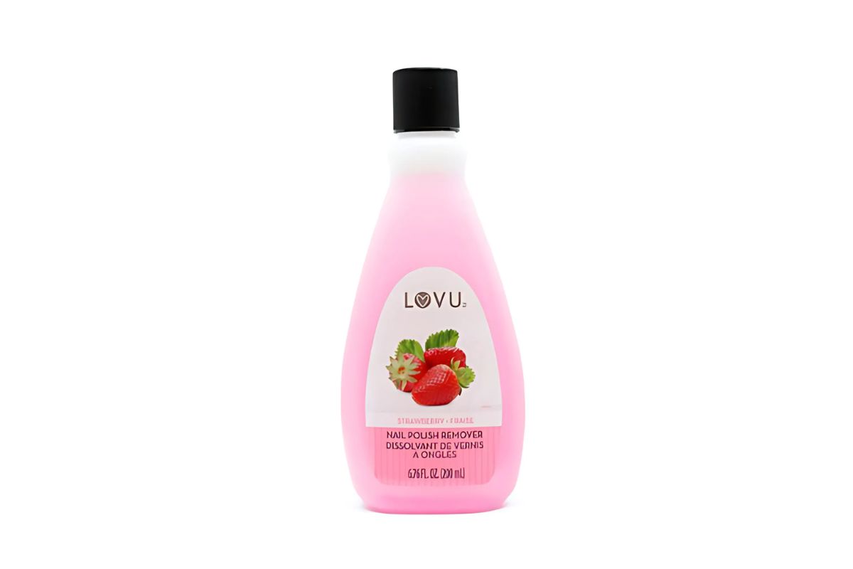 Delon Strawberry Nail Polish Remover (with Strawberry)