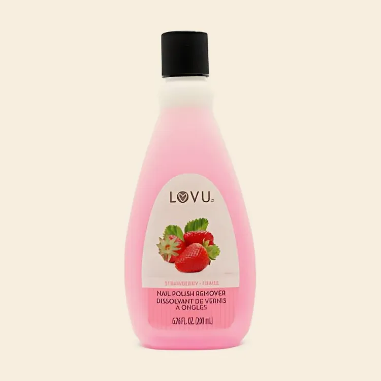 Delon Strawberry Nail Polish Remover (with Strawberry)