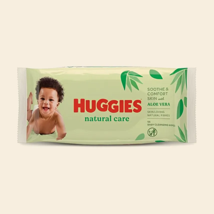 Huggies Baby Wipes Natural Care (with Aloe Vera)