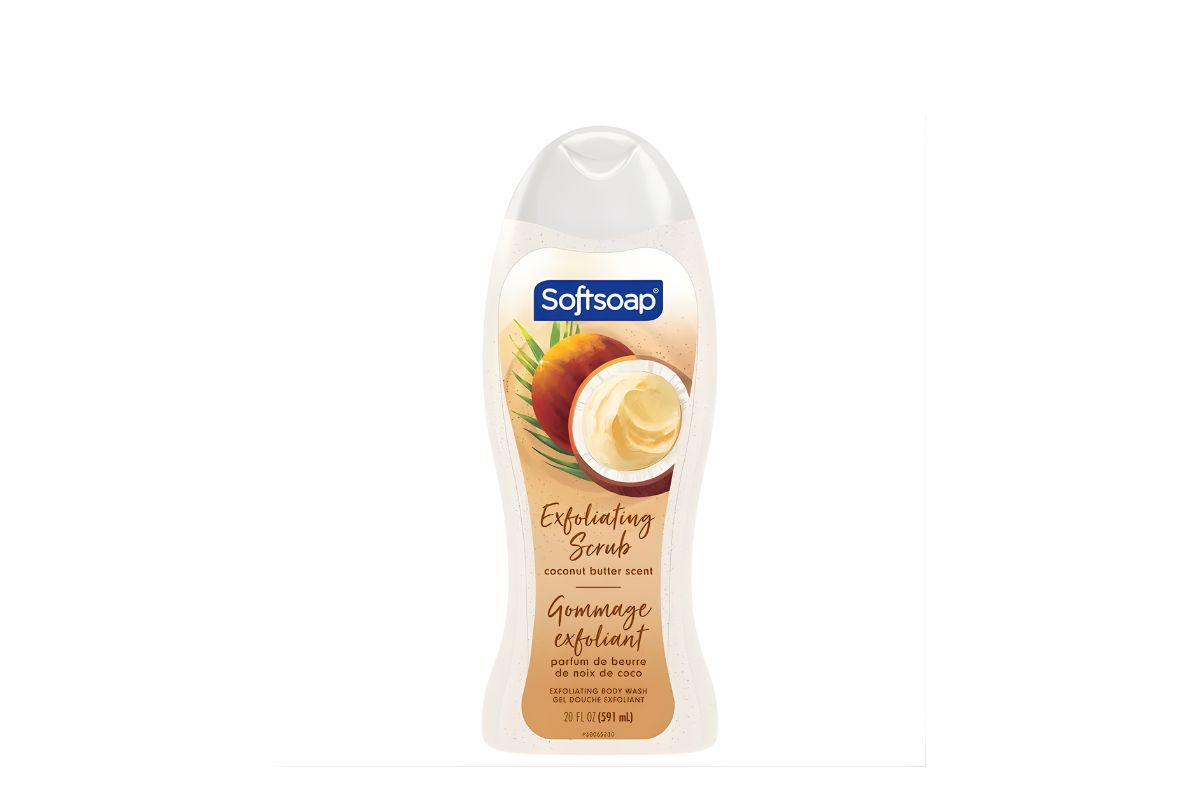 Softsoap  Exfoliating Coconut Body Wash image