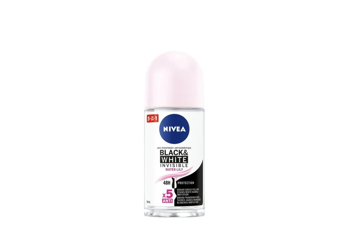 Nivea Black & White Invisible Water Lily Roll-On