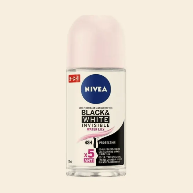 Nivea Black & White Invisible Water Lily Roll-On