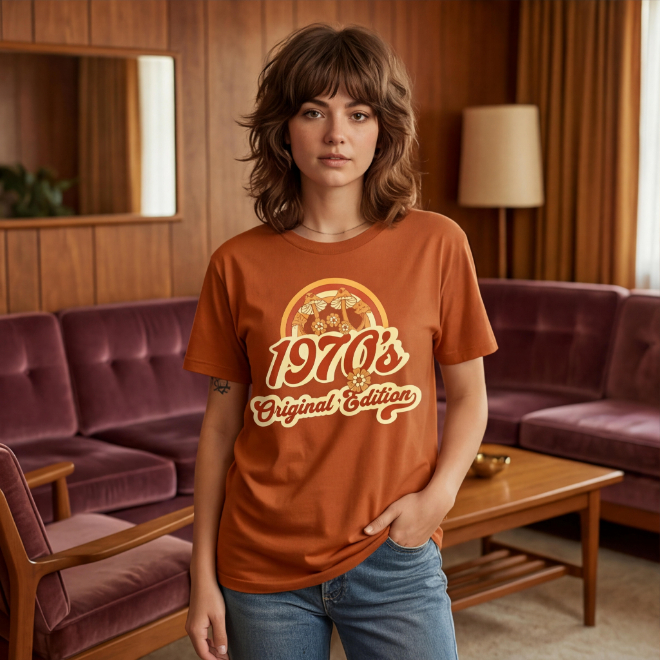 1970s Original Edition | Unisex Heavy Cotton Graphic T-Shirt image