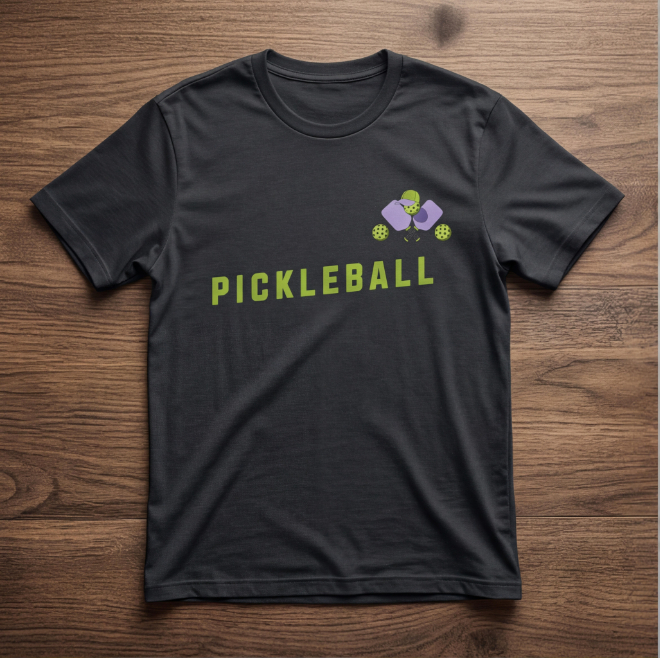 Pickleball | Unisex Heavy Cotton Graphic T-Shirt image