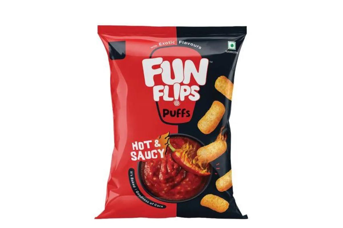 Funflips Hot & Saucy Puffs image