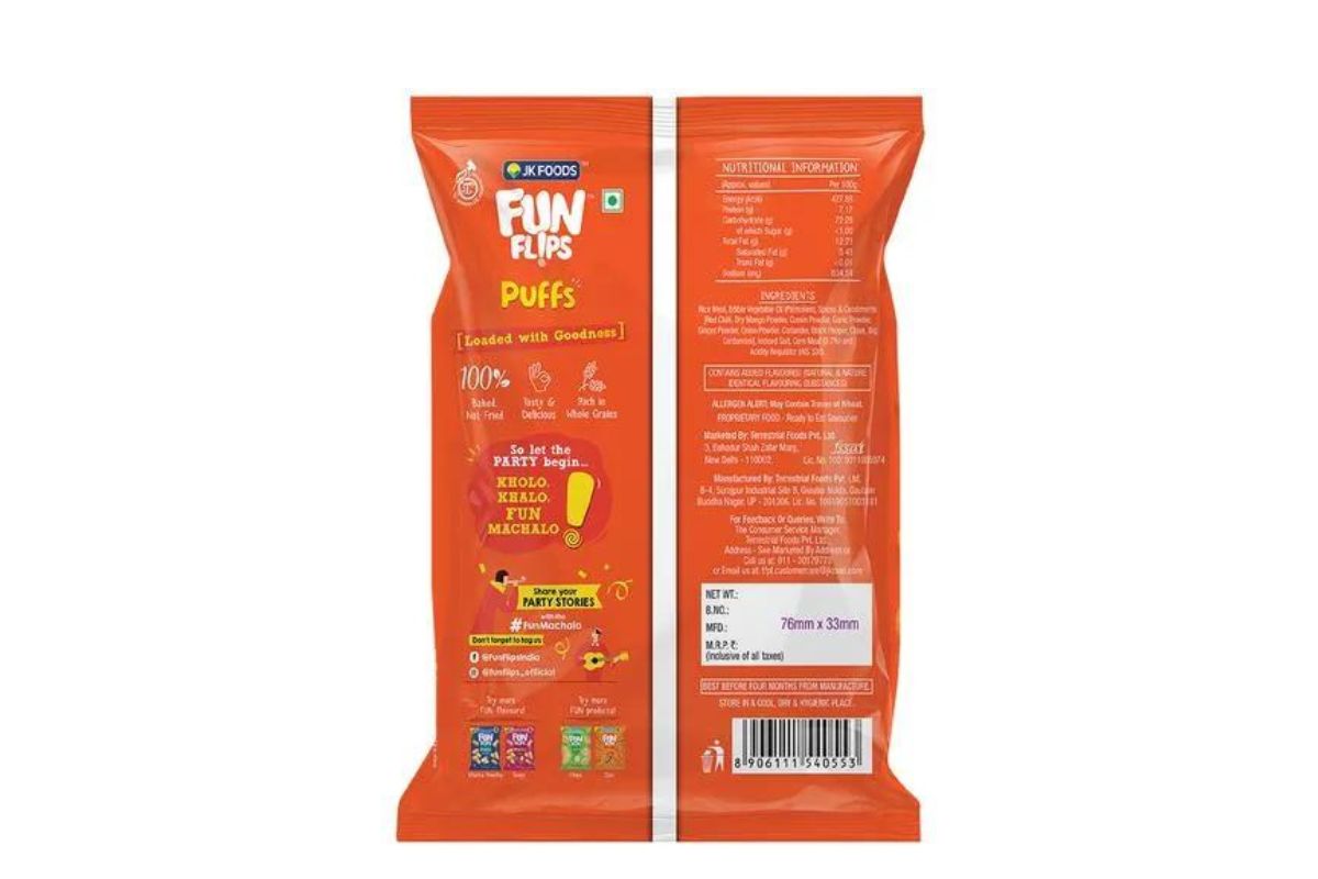 Funflips Masala Puff image