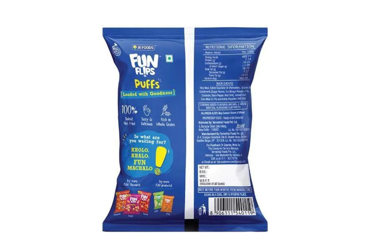 Funflips Khatta Meetha Corn Puffs image