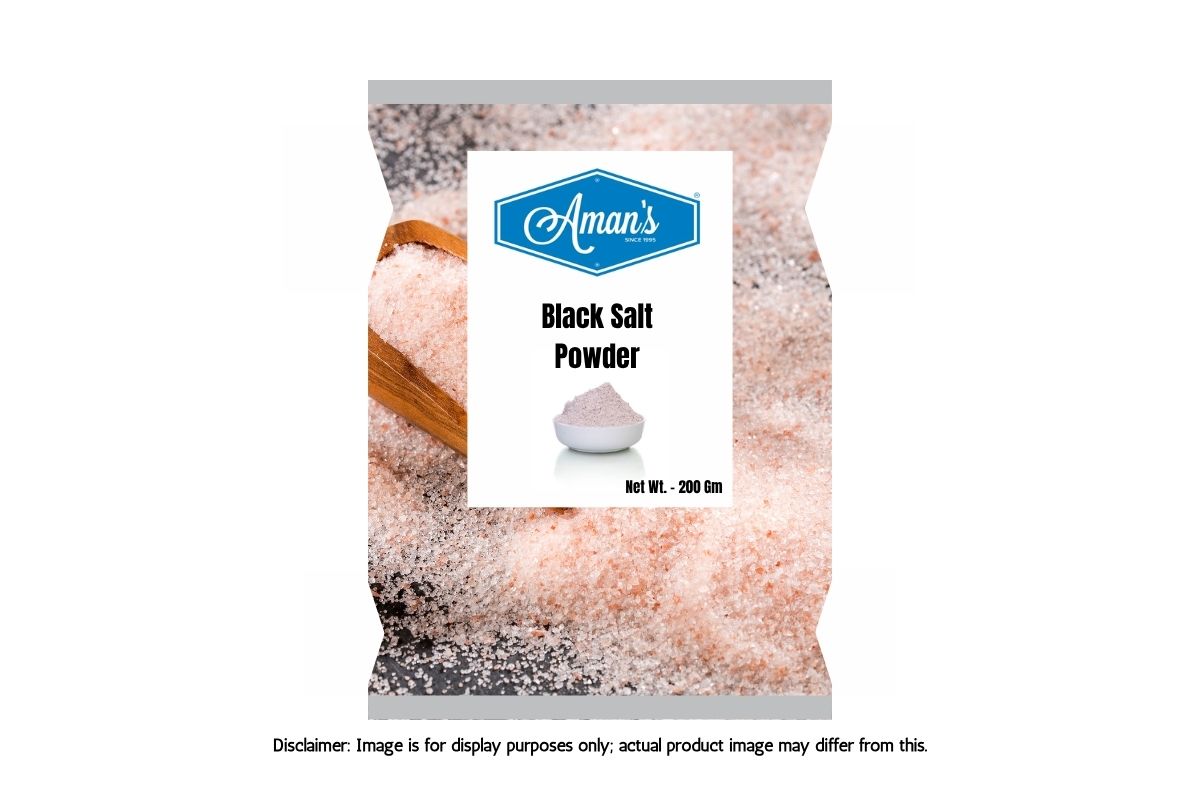 Aman's Black Salt Powder