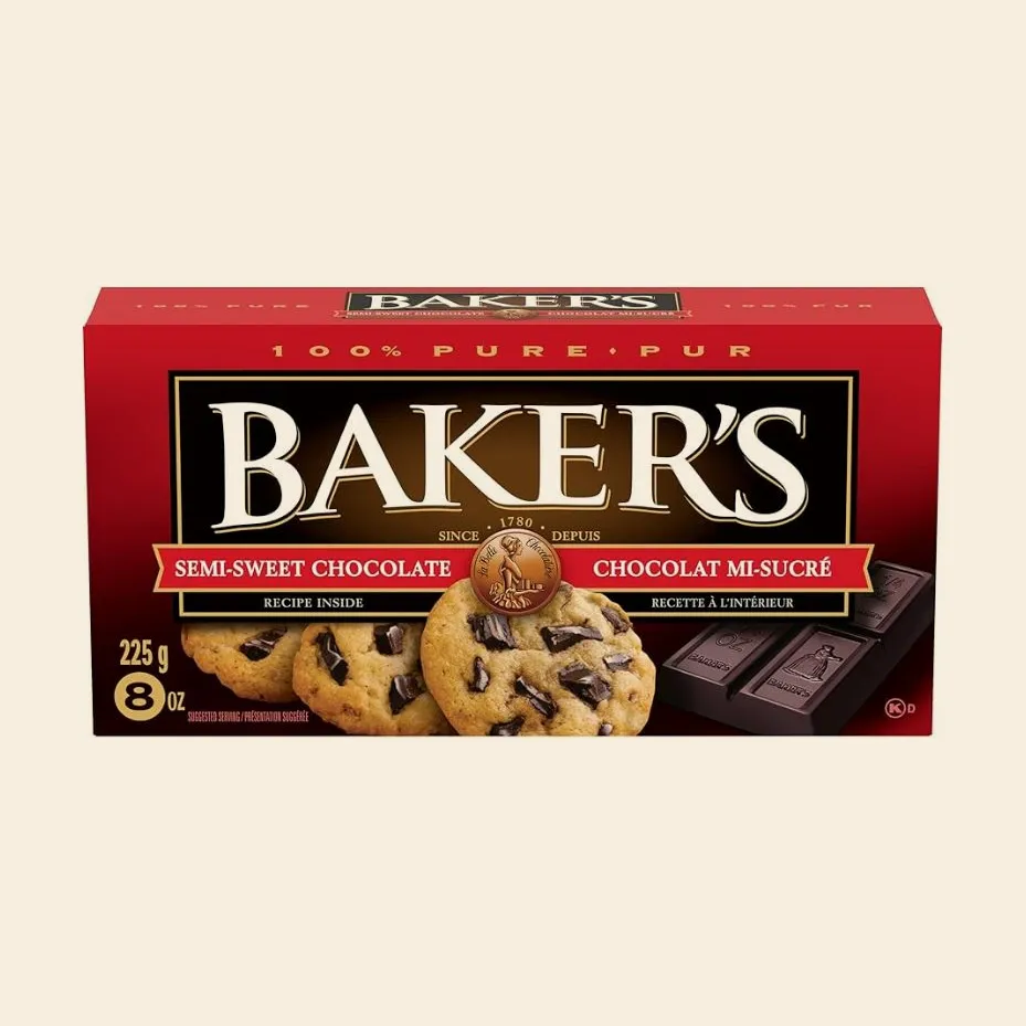 Baker's Chocolate Baking Bar (Semi-Sweet)