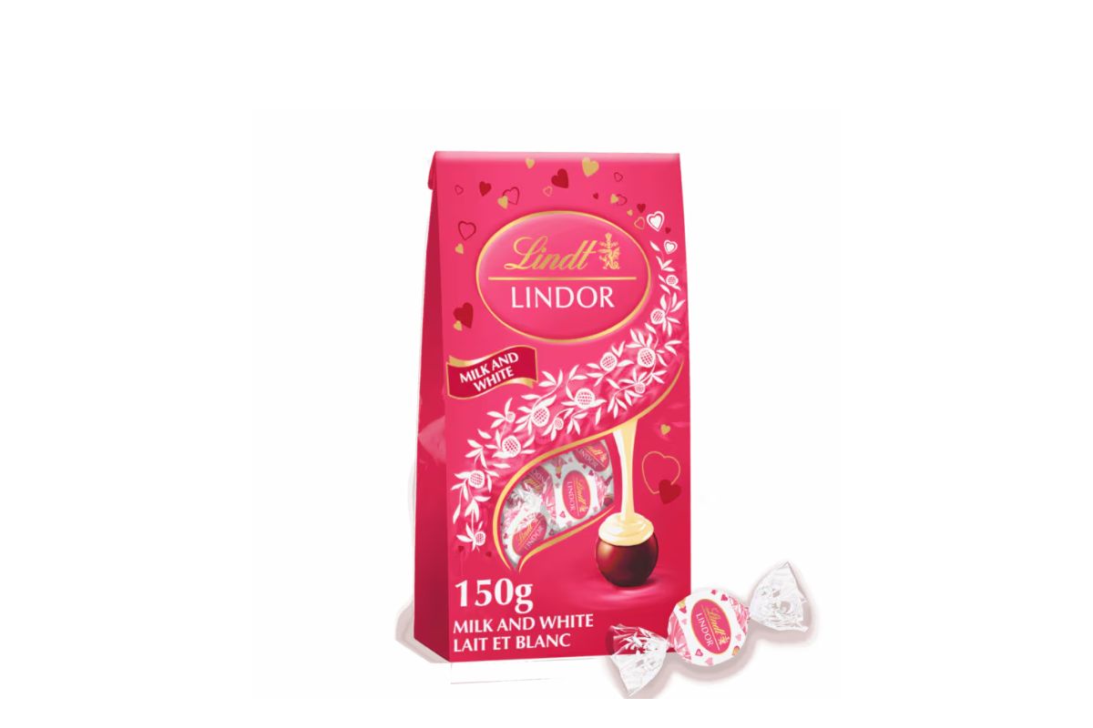 Lindor Milk and White Chocolate