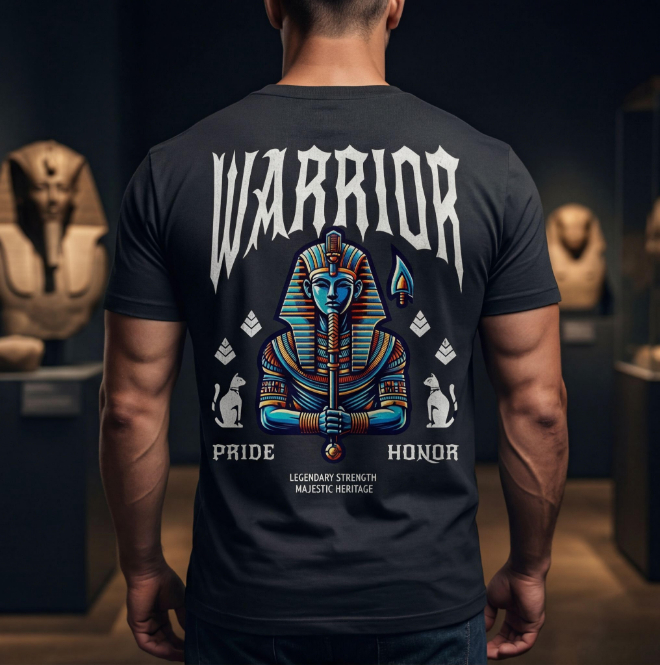 Unisex Black Egptian T-Shirt image