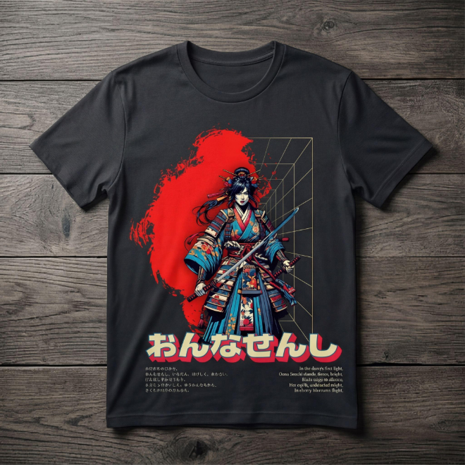Unisex Black Senshi T-Shirt