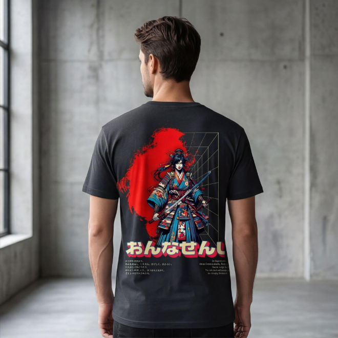 Unisex Black Senshi T-Shirt image