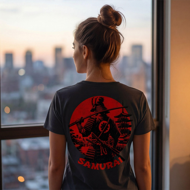 Honor in Silence | Unisex Heavy Cotton Graphic T-Shirt image