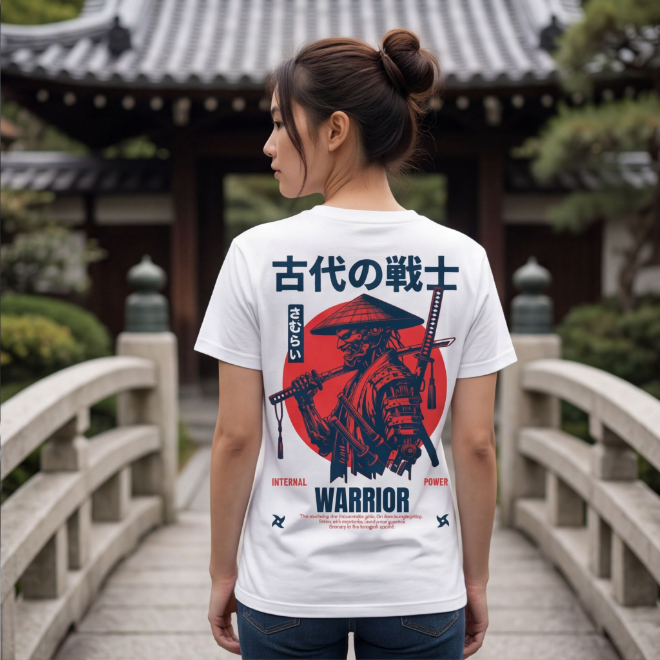 Risen from Land | Unisex Heavy Cotton Graphic T-Shirt image