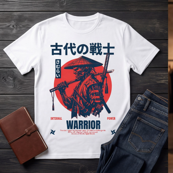 Risen from Land | Unisex Heavy Cotton Graphic T-Shirt image