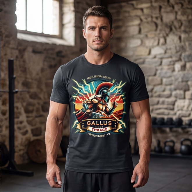 Fortune favors Bold | Unisex Heavy Cotton Graphic T-Shirt image