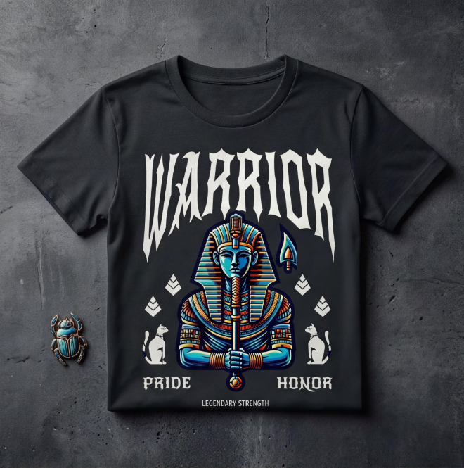 Pride & Honor | Unisex Heavy Cotton Graphic T-Shirt image